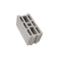 Çavuşoğlu Bims - 19’luk Bims Blok - Üç Sıra Boşluklu - 190 x 390 x 185 mm Ebatlarında Bims Beton Duvar Bloğu