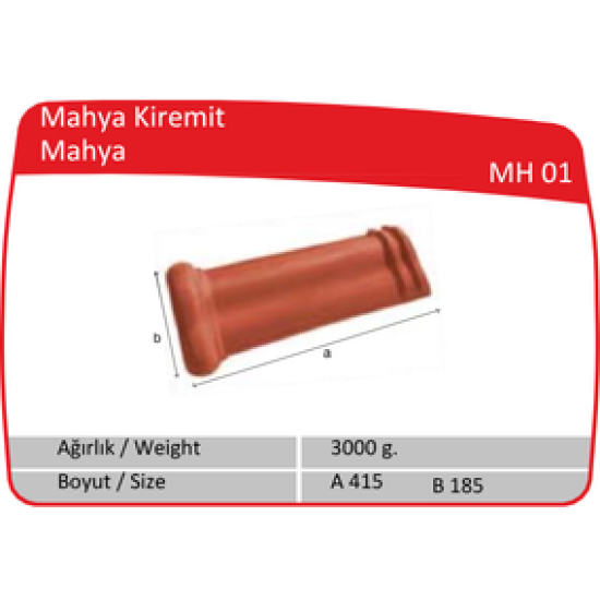 Çenesizler Toprak - Kiremit Tuğla - Mahya