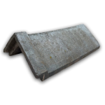 Renksiz Beton Çatı Mahyası