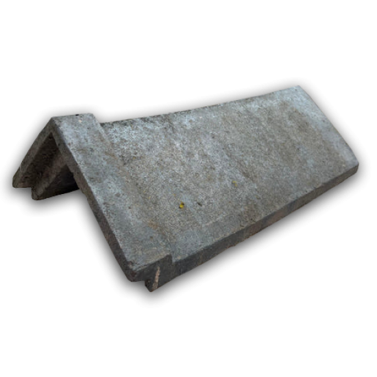 Renksiz Beton Çatı Mahyası