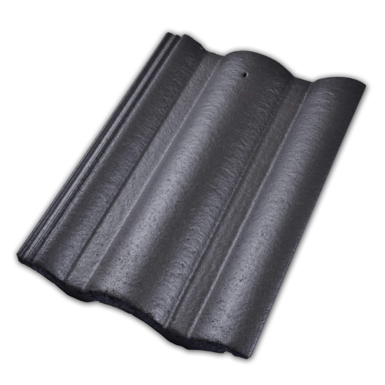 Kenetlenebilen Demir Oksit Boyalı Üzeri Renkli Sırlı Beton Kiremit