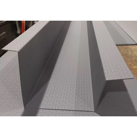 Alüminyumdan Mamul Kanatlı Oluk / Vadidere Su Yalıtımı Malzemesi - minimum 50 cm Genişlikte, Her Renkte, Kendinden Kanallı, UV Dayanımlı