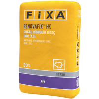 Fixa Yapı Kimyasalları - Renovafix Hk - Doğal Hidrolik Kireç (Nhl 3,5)