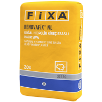 Fixa Yapı Kimyasalları - Renovafix Nl - Doğal Hidrolik Kireç Esaslı Hazır Sıva