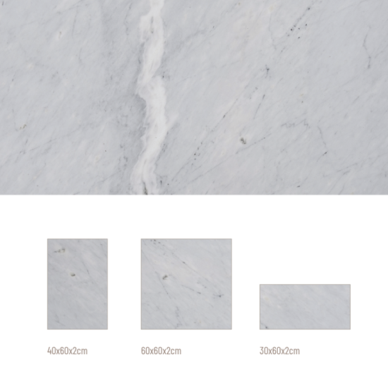 Sesemar Mermer - Pietra Bianco Blu - Muğla Gri Mermer