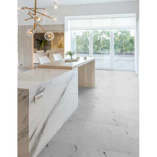 Sesemar Mermer - Nube Blanco - Muğla Beyaz Mermer