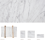 Sesemar Mermer - Pietra Bianco - Muğla Beyaz Mermer