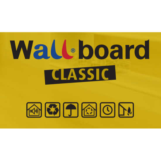 All Alçı - Wallboard Classic - Klasik Alçı Levha (Kalınlık: 18 mm) (Tip: A)