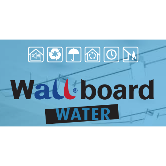 All Alçı - Wallboard Water - Su ve Darbeye Dirençli Alçı Levha (Kalınlık: 18 mm) (Tip: H2)