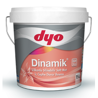 Dyo Boya - Dinamik Soft Mat - Silikonlu Soft Mat İç Cephe Duvar Boyası