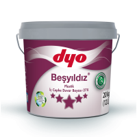 Dyo Boya - Beşyıldız Plastik Antibakteriyel - Antibakteriyel Mat İç Cephe Duvar Boyası