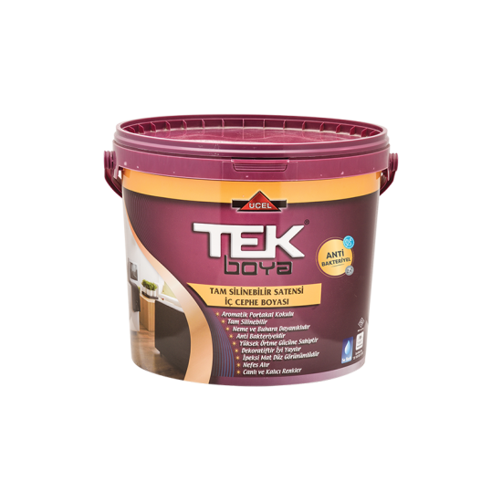 TEK BOYA - Satensi İpek Mat - İç Cephe Boyası