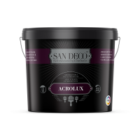 San Deco - Acrolux - Akrilik Esaslı Mat Dış Cephe Boyası