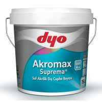 Dyo Boya - Akromax Suprema - İpek Mat Görünümlü Dekoratif Son Kat Dış Cephe Boyası