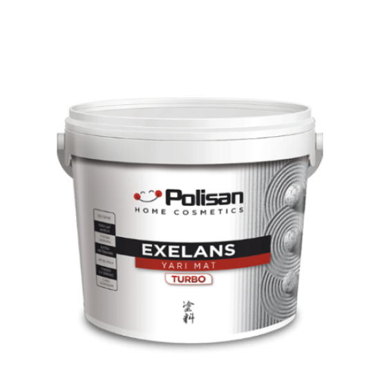 Polisan - Exelans Turbo Yarı Mat - Dış Cephe Boyası