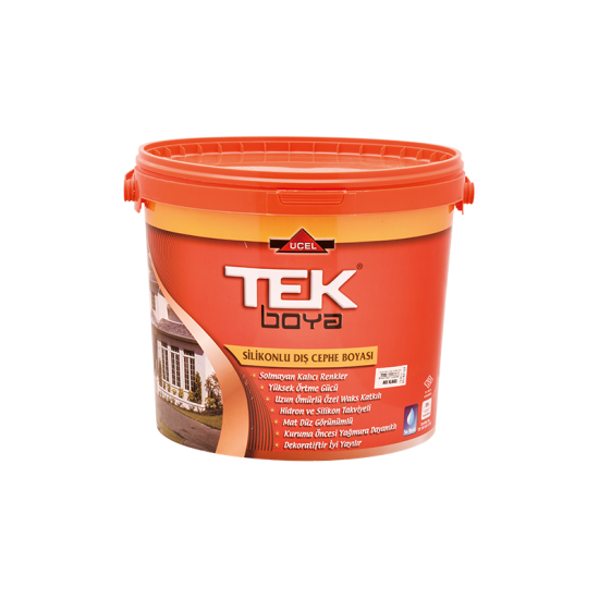 TEK BOYA - Silikonlu Dış Cephe - Dış Cephe Boyası