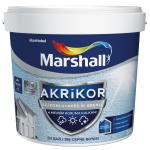 Marshall Boya - Akrikor Silikonlu + Akrilik Grenli - Su Bazlı Dış Cephe Boyası