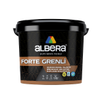 Albera Boya - Forte Grenli - Silikon Esaslı Elastik İpeksi Mat Dış Cephe Desen Malzemesi