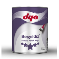 Dyo Boya - Beşyıldız Sentetik - Sentetik Parlak Boya