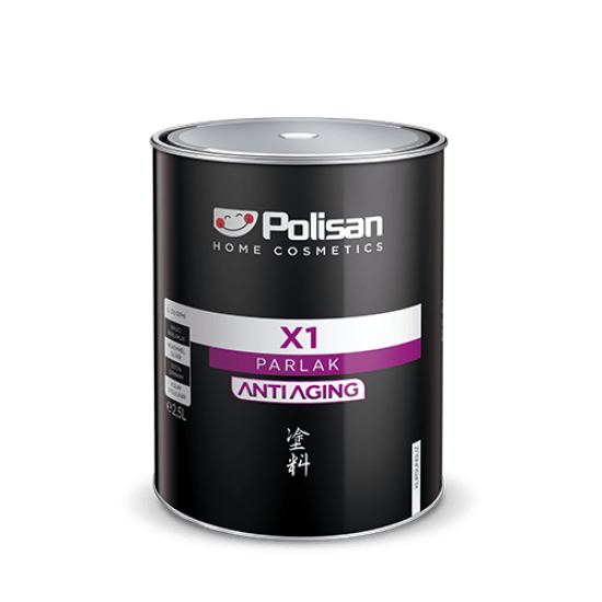 Polisan - X1 Antı Agıng Parlak - Ahşap Ve Metal Boyası