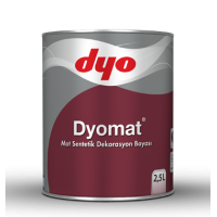 Dyo Boya - Dyomat - Mat Sentetik Dekorasyon Boyası
