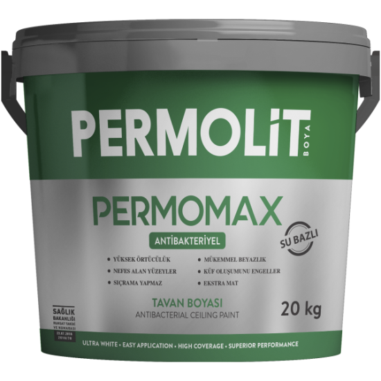 Permolit - Permomax Antibakteriyel Tavan Boyası