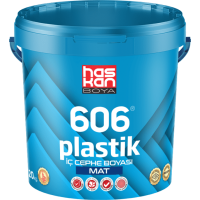 Haskan Boya - Haskan 606 Plastik Mat Boya - Dekoratif Mat İç Cephe Boyası