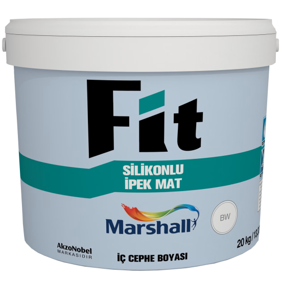 Marshall Boya - Fit Silikonlu İpek Mat - İç Cephe Duvar Boyası