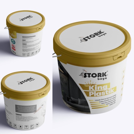 STORK - King Plastik Boya Antibakteriyel