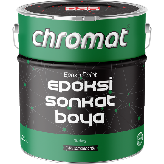 HASKAN BOYA - CHROMAT SOLVENTLİ EPOKSİ - Solventli Epoksi Boya - Sertleştirici Boya