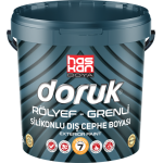 Haskan Boya - Doruk Rölyef - Grenli Silikonlu Dış Cephe Boyası
