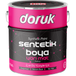Haskan Boya - Doruk Sentetik Yarımat Boya - Sentetik Metal Ve Ahşap Boyası
