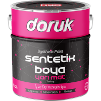 Haskan Boya - Doruk Sentetik Yarımat Boya - Sentetik Metal Ve Ahşap Boyası