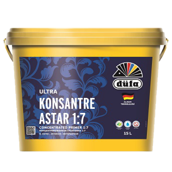 Düfa - Ultra 1/7 Konsantre Astar - İç Ve Dış Cephe Şeffaf Astar