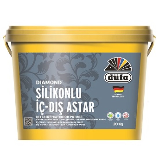 DÜFA - DİAMOND SİLİKONLU İÇ ve DIŞ ASTAR - İç ve Dış Cephe Örtücü Astar