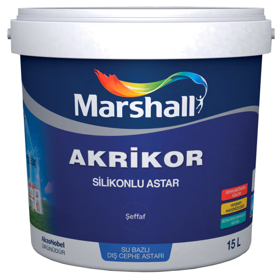 Marshall Boya - Akrikor Silikonlu Astar - Dış Cephe Astarı