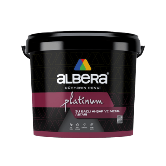 Albera Boya - Platinum Su Bazlı Ahşap ve Metal Astarı - Albera Platinum Su Bazlı Ahşap ve Metal Astarı