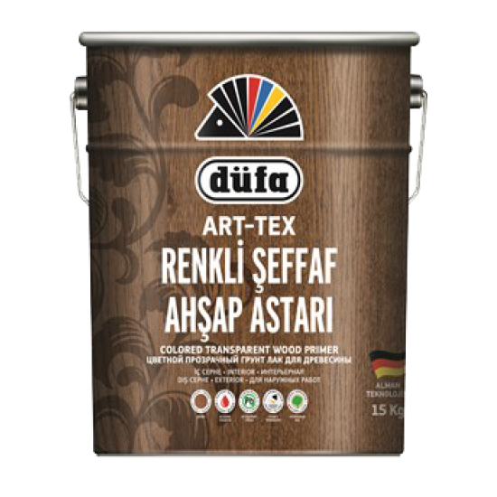 Düfa - Art-Tex Renkli Şeffaf Ahşap Astarı - Ahşap Astarı