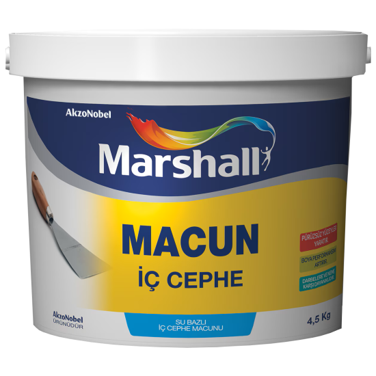 Marshall Boya - Macun İç Cephe - İç Cephe Yüzey Düzeltme Macunu