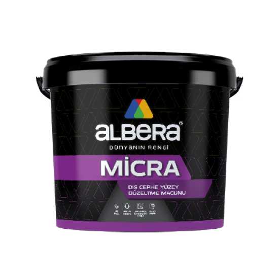 Albera Boya - Micra Dış - Dış Cephe Yüzey Düzeltme Macunu