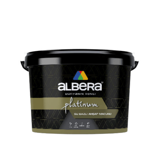 Albera Boya - Platinum Su Bazlı Ahşap Macunu - Su Bazlı Ahşap Macunu
