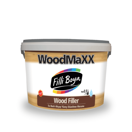 Filli Boya - WoodMaXX Wood Filler - Su Bazlı Ahşap Yüzey Düzeltme Macunu