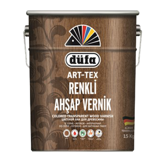 Düfa - Art-Tex Renkli Ahşap Verniği - Ahşap Verniği