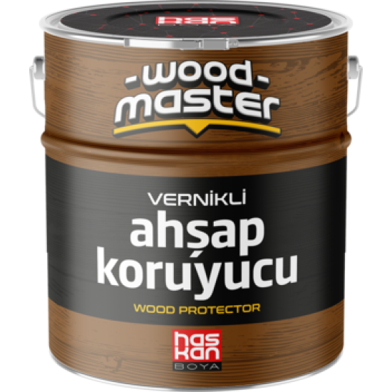 HASKAN BOYA - WOODMASTER VERNİKLİ AHŞAP KORUYUCU - Vernikli Ahşap Koruyucu