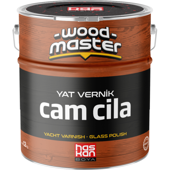 HASKAN BOYA - WOODMASTER YAT VERNİK & CAM CİLA - Parlak Vernik