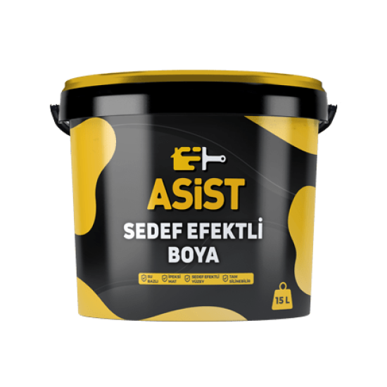 Albera Boya - Asist Sedef Efektli Boya - Sedef Görünümlü Dekoratif Boya