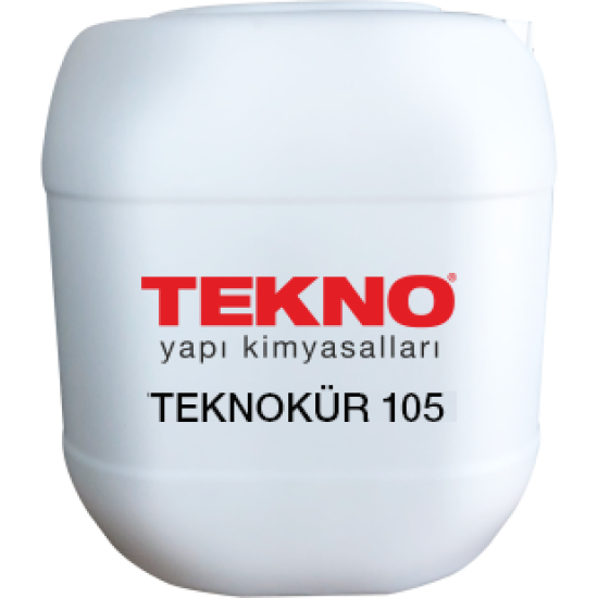 Tekno Yapı Kimyasalları - Teknokür 105 - Akrilik Emülsiyon Esaslı Beton Kür Malzemesi