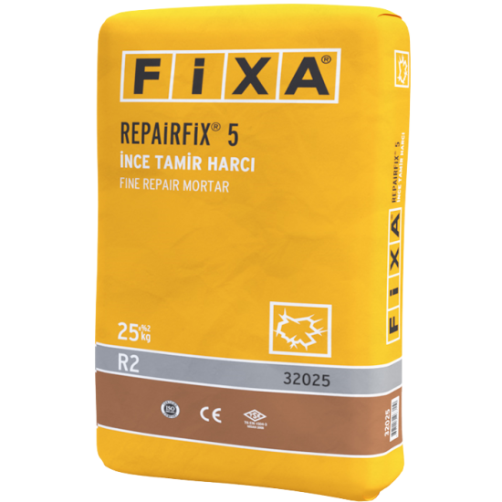 Fixa Yapı Kimyasalları - Repairfix 5 - İnce Tamir Harcı