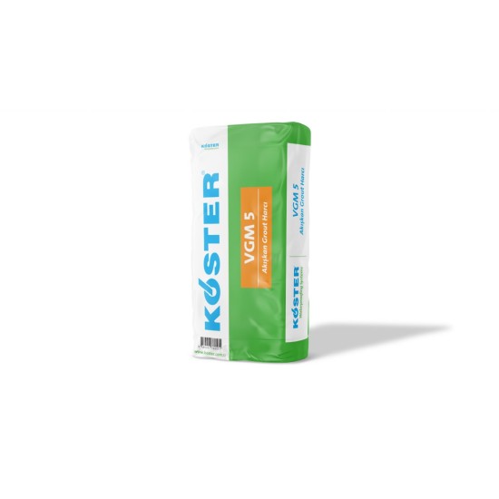 Köster - VGM 5 - Çimento Esaslı Yüksek Mukavemetli Akışkan Grout Harcı