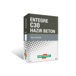 Entegre - C30 Hazır Beton - C30-F6 Tipi Hazır Beton